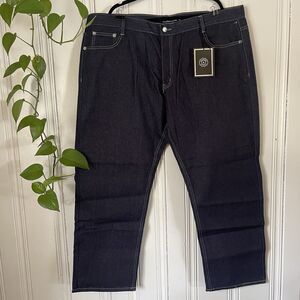Young Rich And Famous Men’s Blue Heavy Denim Jeans Size 46 New With Tags